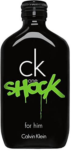 CK One Shock Cologne for Men 6.7 oz Eau de Toilette Spray