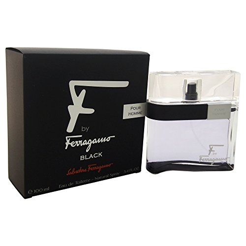 Salvatore Ferragamo F Black For Men EDT 3.4 Oz