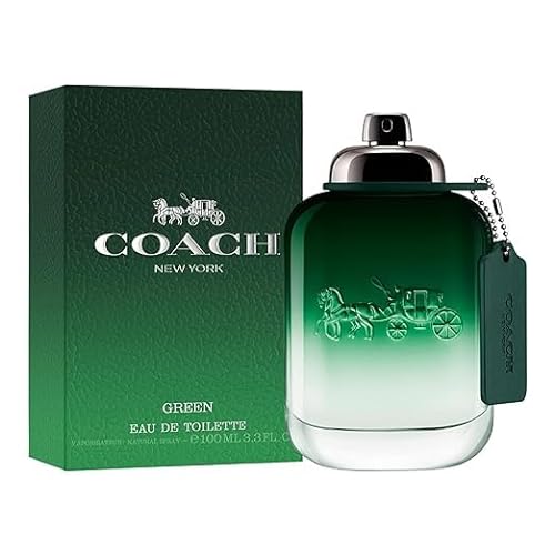 Coach Green EDT Spray for Men 3.3 oz