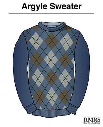 argyle sweater