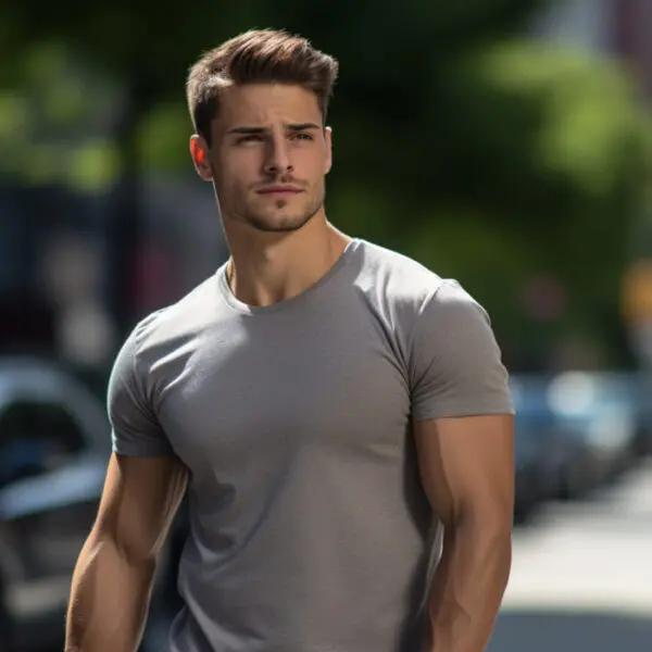 muscular man