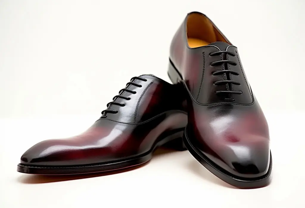 plan black oxford shoes