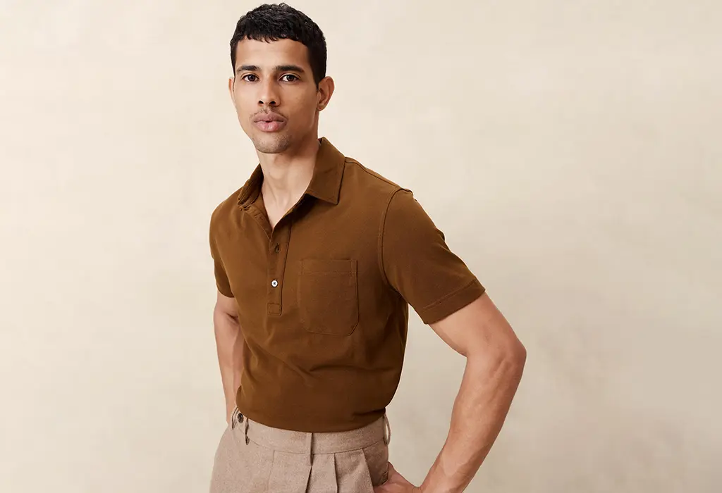 The Best Pocketed Polo: Luxury-Touch Pique Polo by Banana Republic