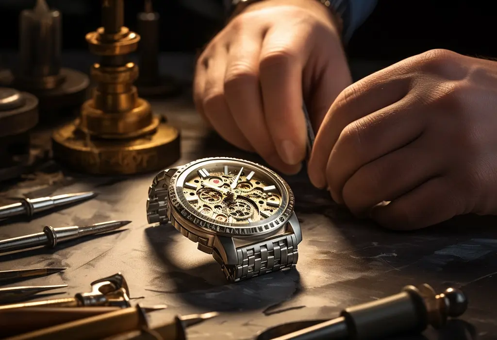 watch craftsmanship - movement parts