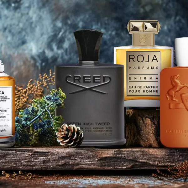 selection of niche fragrances