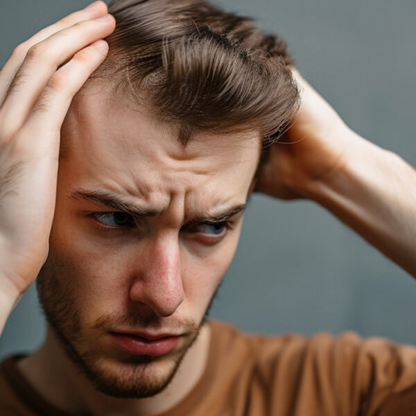 19 year old guy losing hair